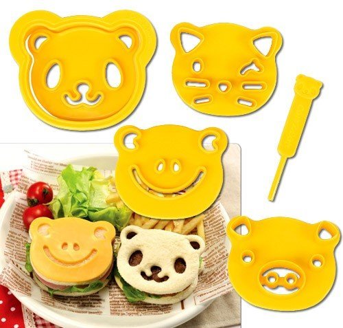 Cute Animal Sandwich Cutters for Fun Lunches