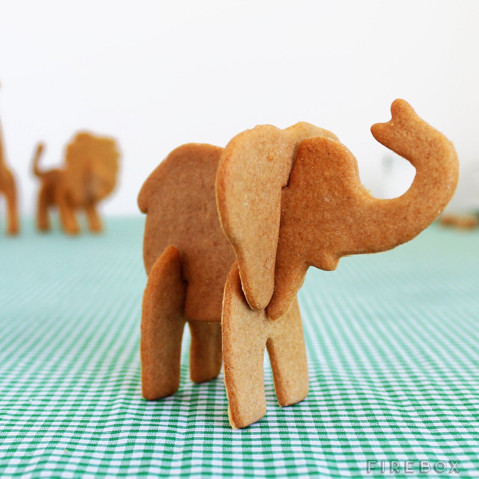 3D Animal Cracker Cookie Cutters for Homemade Treats