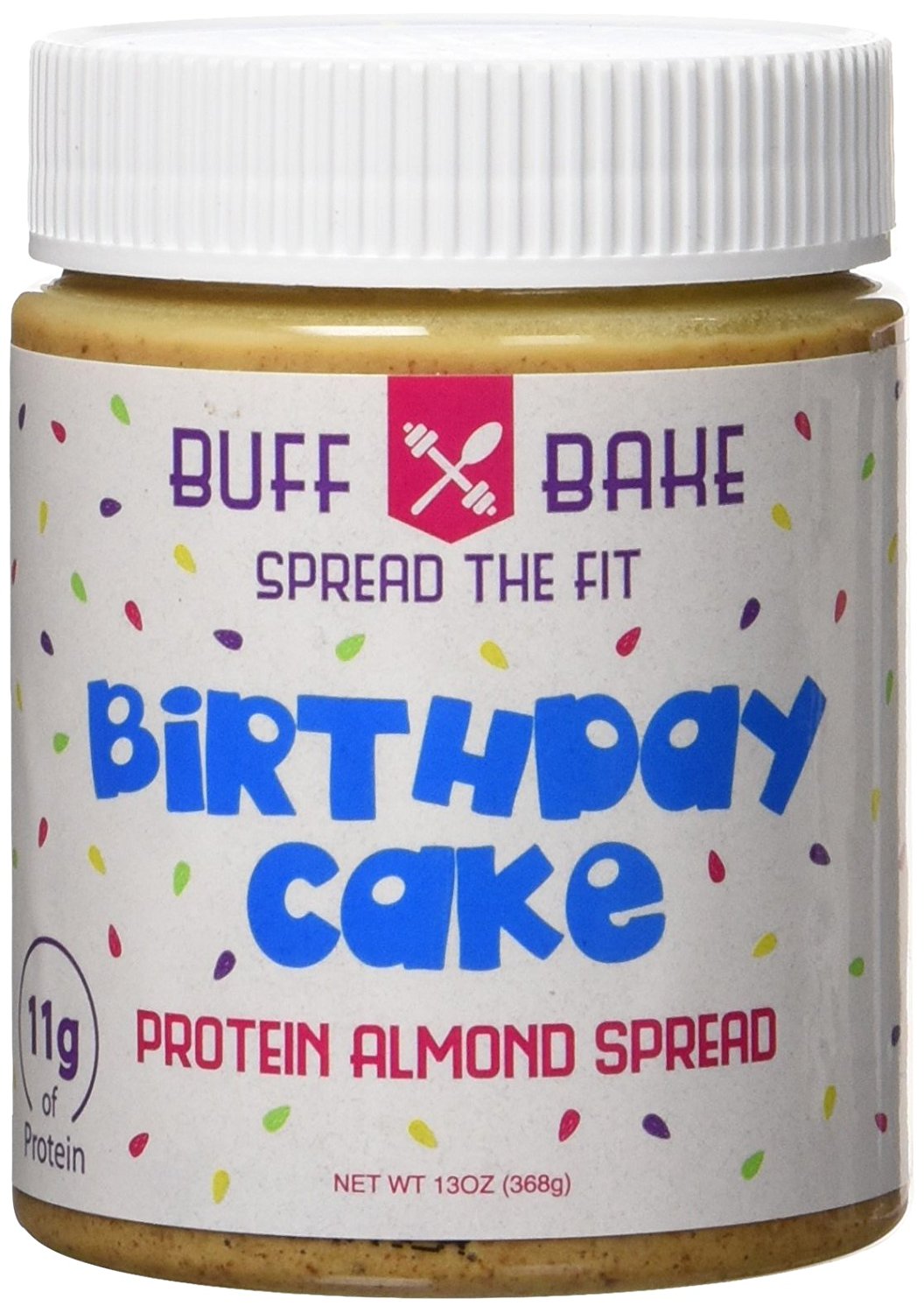Birthday Cake High Protein Almond Butter
