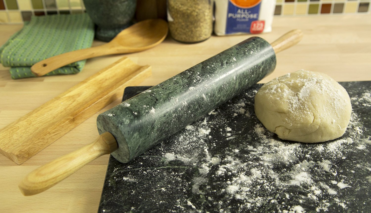 This Marble Rolling Pin Is Perfect for Baking