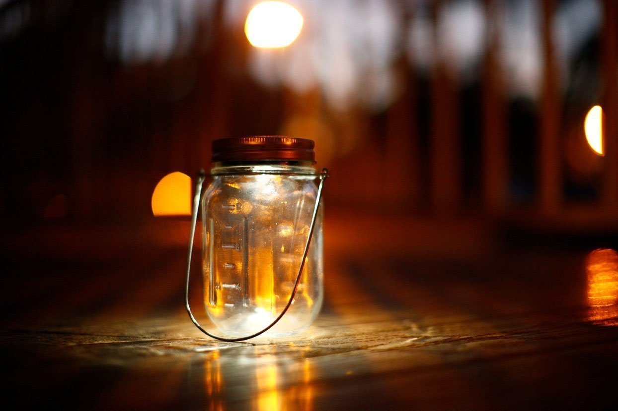 Light Up Your Life with Mason Jar Lid Lights