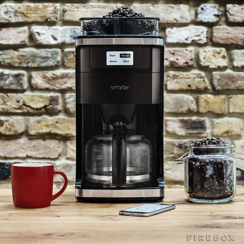 Smart Coffee Machine With Grinder Does It All