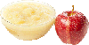 0.25 c unsweetened applesauce