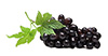 30  black grapes