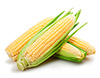 1  split ear of corn