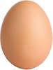 4 large brown eggs