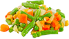 1 pound mixed finely-chopped vegetables