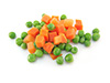 0.5 cup frozen peas & carrots