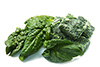 8 ounces dry frozen spinach