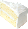 1  white pkt cake mix