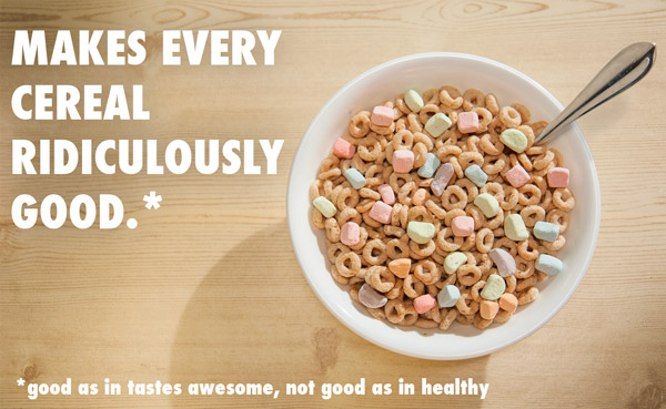 Alternatively, turn any cereal into a marshmallow cereal!