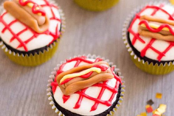 National Hotdog Day Official Hotdog Cupcakes