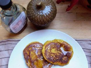 5 Ingredient High Protein Pumpkin Pancakes