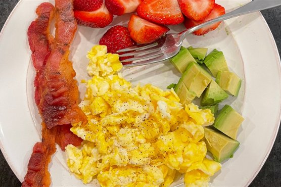 Your Basic Low Carb Breakfast