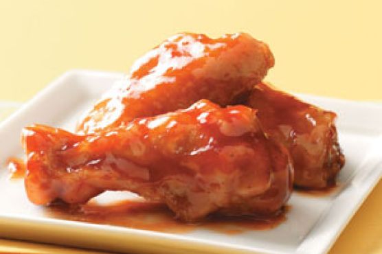 Honey-Barbecue Chicken Wings