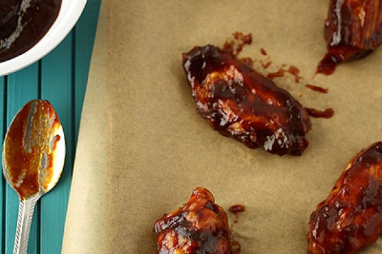 Jack Daniel’s Honey Barbecue Baked Chicken Wings #SundaySupper