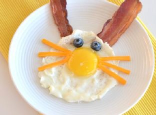 Bunny Eggs Kids Breakfast
