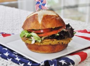 Chickpea and Veggie Burgers