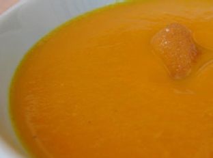 Coconut Carrot-Ginger Soup