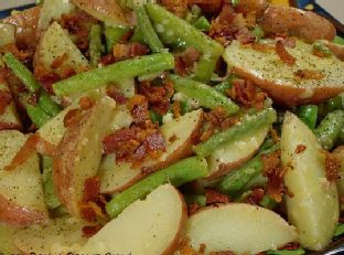 Green Bean & Potato Salad with Dijon Vinaigrette