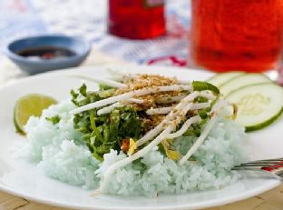 Kerabu Rice (Rice Salad)