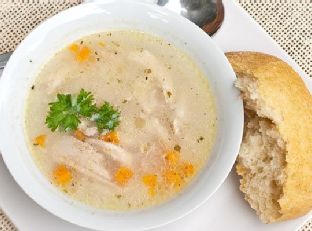 Light and Chunky Chicken Soup