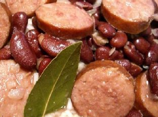 New Orleans Red Beans and Rice with Andouille Sausage