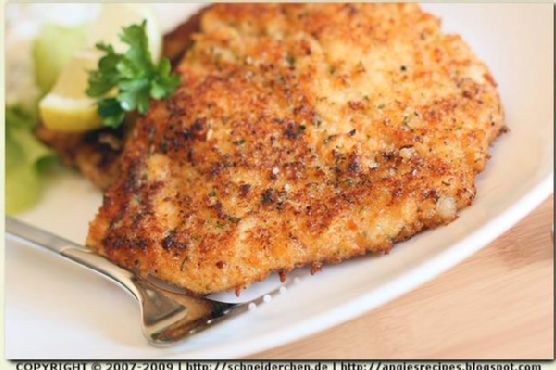 Parmesan Almond Crusted Chicken
