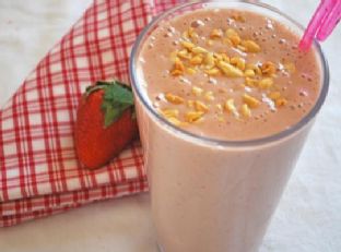 Peanut Butter and Jelly Smoothie