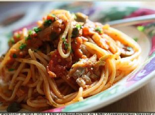 Spaghetti With Cape Hake Sauce