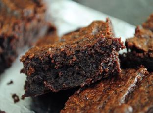 Thick, Fudgy, One Bowl Brownies
