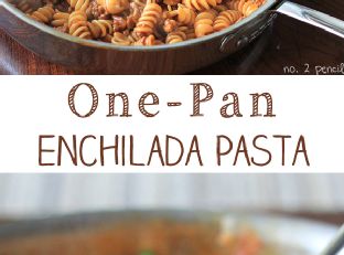 One-Pan Enchilada Pasta