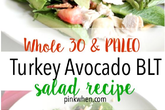 Turkey Avocado BLT Salad