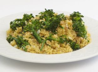 Broccolini Quinoa Pilaf