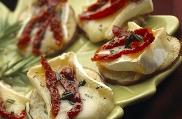 How To Make Baby Brie-Topped Potato Slices | Recipe