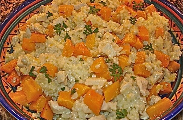How To Make Butternut, Chicken and Feta Risotto | Recipe