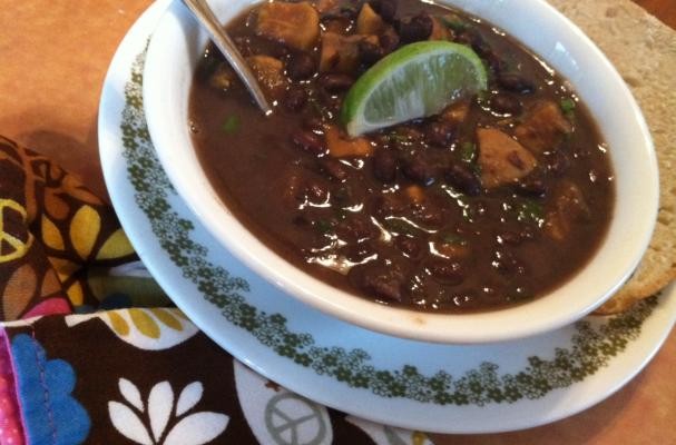 How To Make Caribbean black bean and sweet potato soup | Recipe