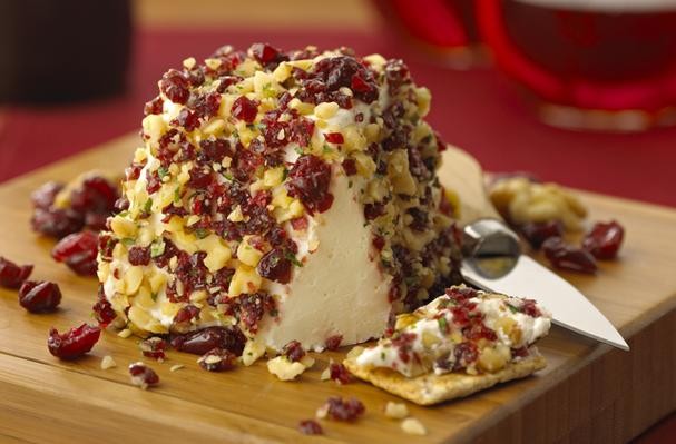 How To Make Chavrie Fresh Goat Cheese With Dried Cranberries and Walnuts | Recipe