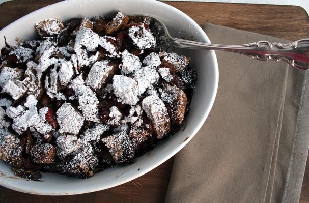 How To Make Cherry Chocolate Bread Pudding | Recipe