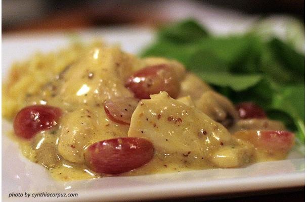 How To Make Chicken Veronique W/ Dijon and Mushrooms | Recipe