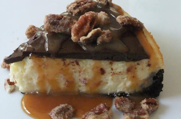How To Make Chocolate-Caramel-Pecan Cheesecake Bliss | Recipe