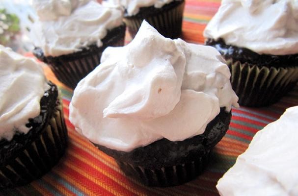 How To Make Chocolate Cupcakes with Vanilla Whipped Cream Frosting | Recipe