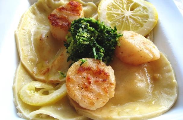 How To Make Crab Ravioli With Scallops and Gremolata | Recipe