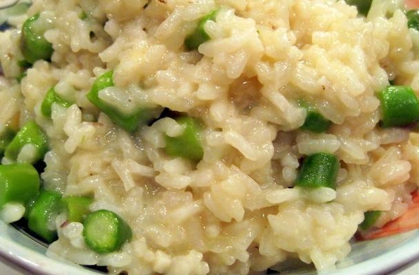 How To Make Creamy Asparagus Risotto Side Dish | Recipe