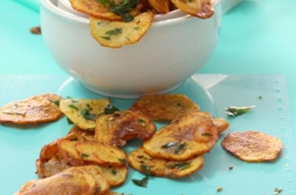 How To Make Curry Leaves Potato Chips | Recipe