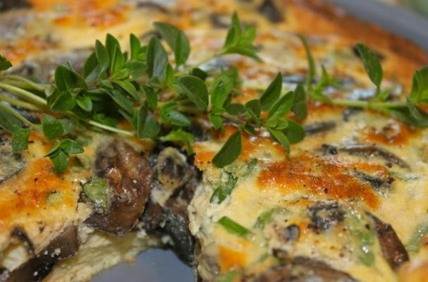 How To Make Frittata with Mushrooms, Thyme, and Parmigiano Cheese | Recipe