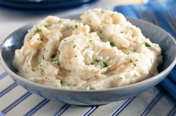 How To Make Garlic Low Fat Mashed Potatoes | Recipe