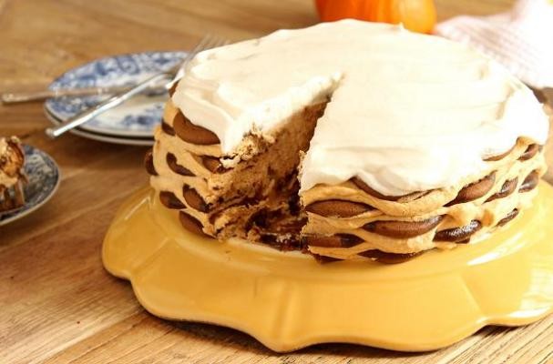 How To Make Ginger Snap Pumpkin Icebox Cake | Recipe