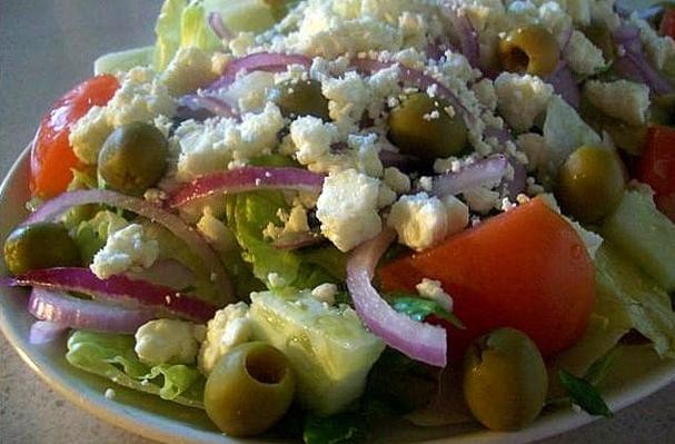 How To Make Greek Side Salad | Recipe