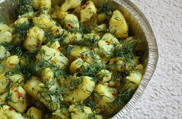 How To Make Indian-Style Dill and Turmeric Potato Salad | Recipe